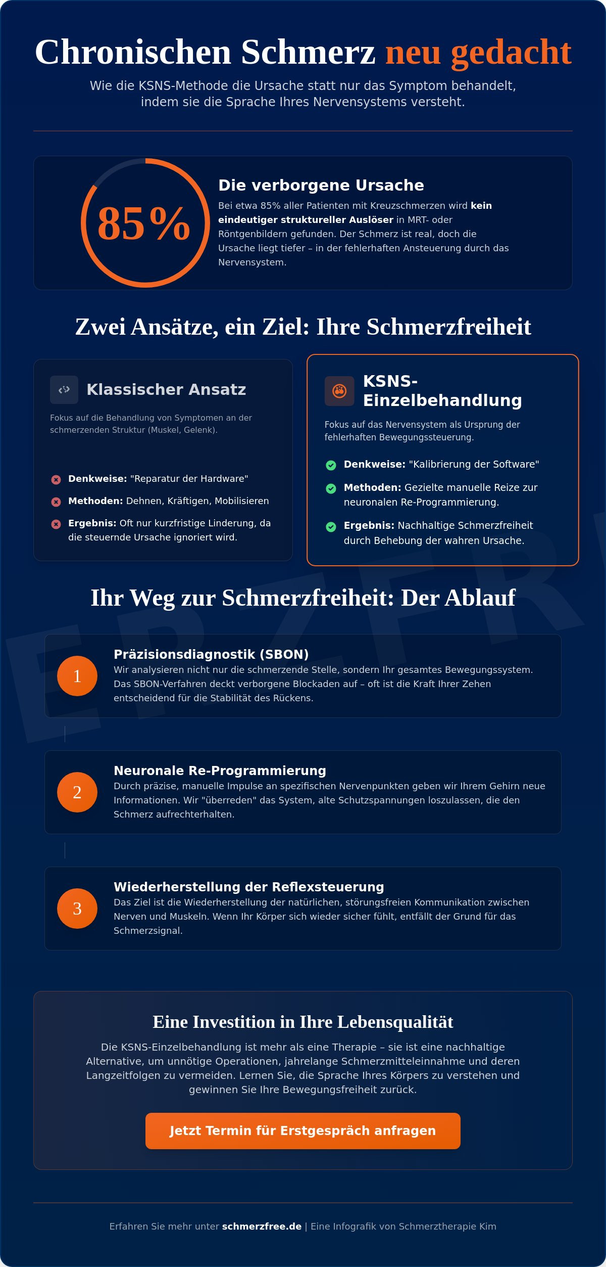 KSNS-Einzelbehandlung: Ihr Weg zur schmerzfreien Bewegung durch Nervensystem-Regulation 2 - Präzise Schmerzbehandlung KSNS-Einzelbehandlung: Ihr Weg zur schmerzfreien Bewegung durch Nervensystem-Regulation